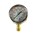 indicateur de pression rempli par glycérine de 2,48&quot; de 63mm 1/4 TNP 200 livres par pouce carré de liquide