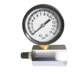 Indicateur de pression de cylindre de gaz de Lpg d'essai d'air 0-100PSI 1/4" NPT2 » 50mm