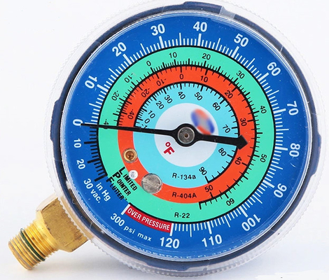 Manomètre 0-120 Psi Testeur de pression de gaz Lp Manomètre de gaz Station d'essence