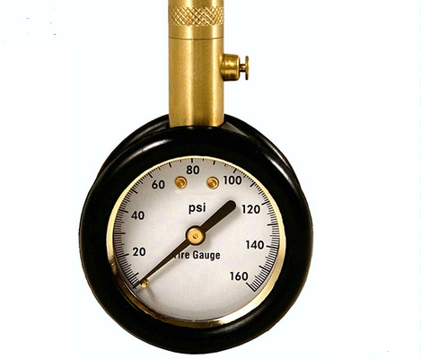 Barre 0-10bar 1/4" de la barre 0-7bar 0-12 de l'indicateur de pression d'air de pneu 0-16